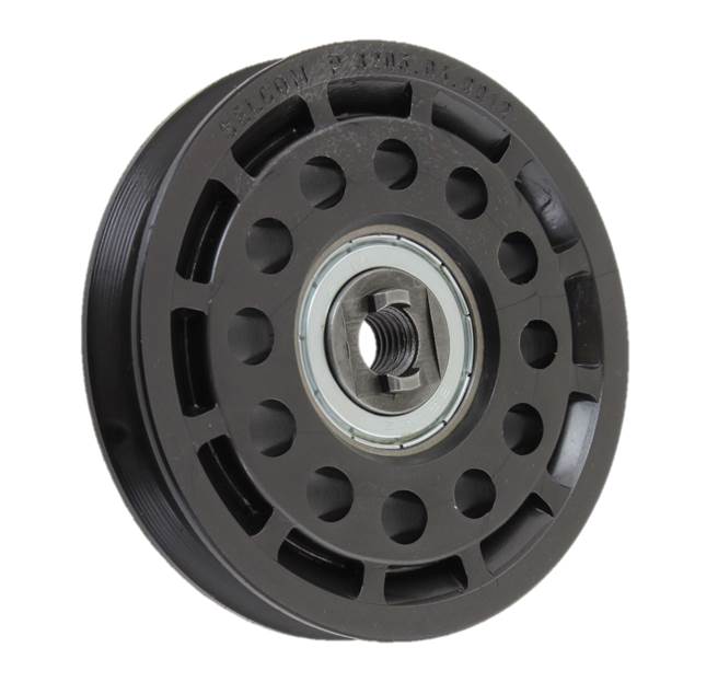 Bärrulle, Wittur/Selcom Pegasus, Ø86/78x16mm, Hål M10