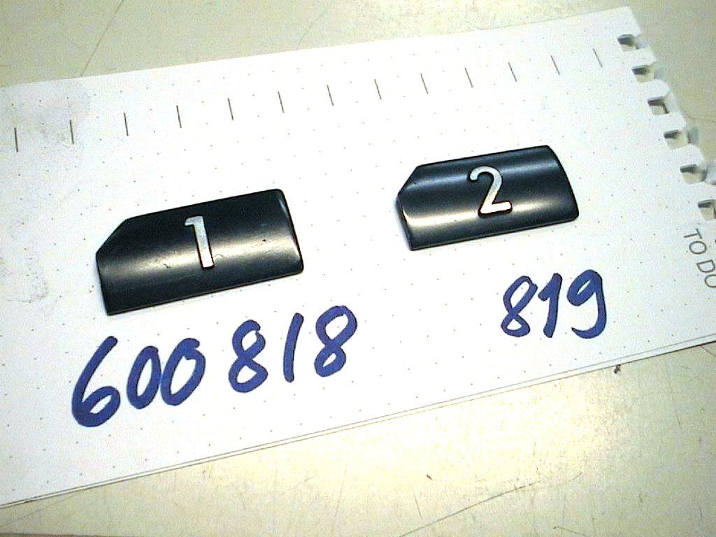 Tryckbricka, KONE Novel, slät, ''1''