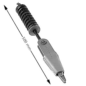 Linhink, för lina ø6-8mm, inkl fjäder+brickor, M12