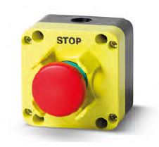 Stoppknapp, 1NC, 5m kabel, Halogenfri