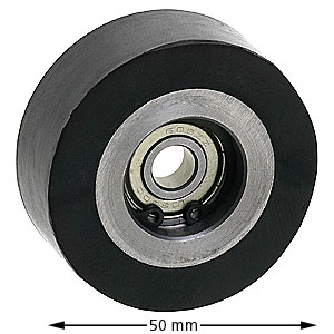 Styrrulle, 50/8x18mm, 76°sh, 1 lager