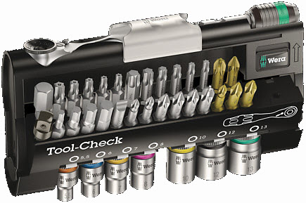 Verktygsset, Wera, Tool Check 1Sb