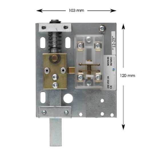 Smalhisslås, utan KO30, SHL-86-V
